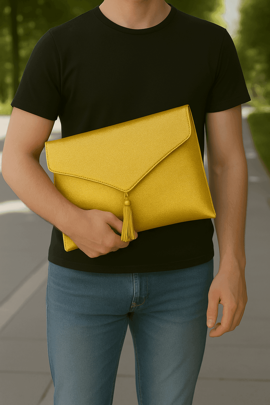 İsme Özel Deri Gold Seccade Seti - Çantalı Hediyelik 70x120cm | Lüks Tasarım - Carpetella