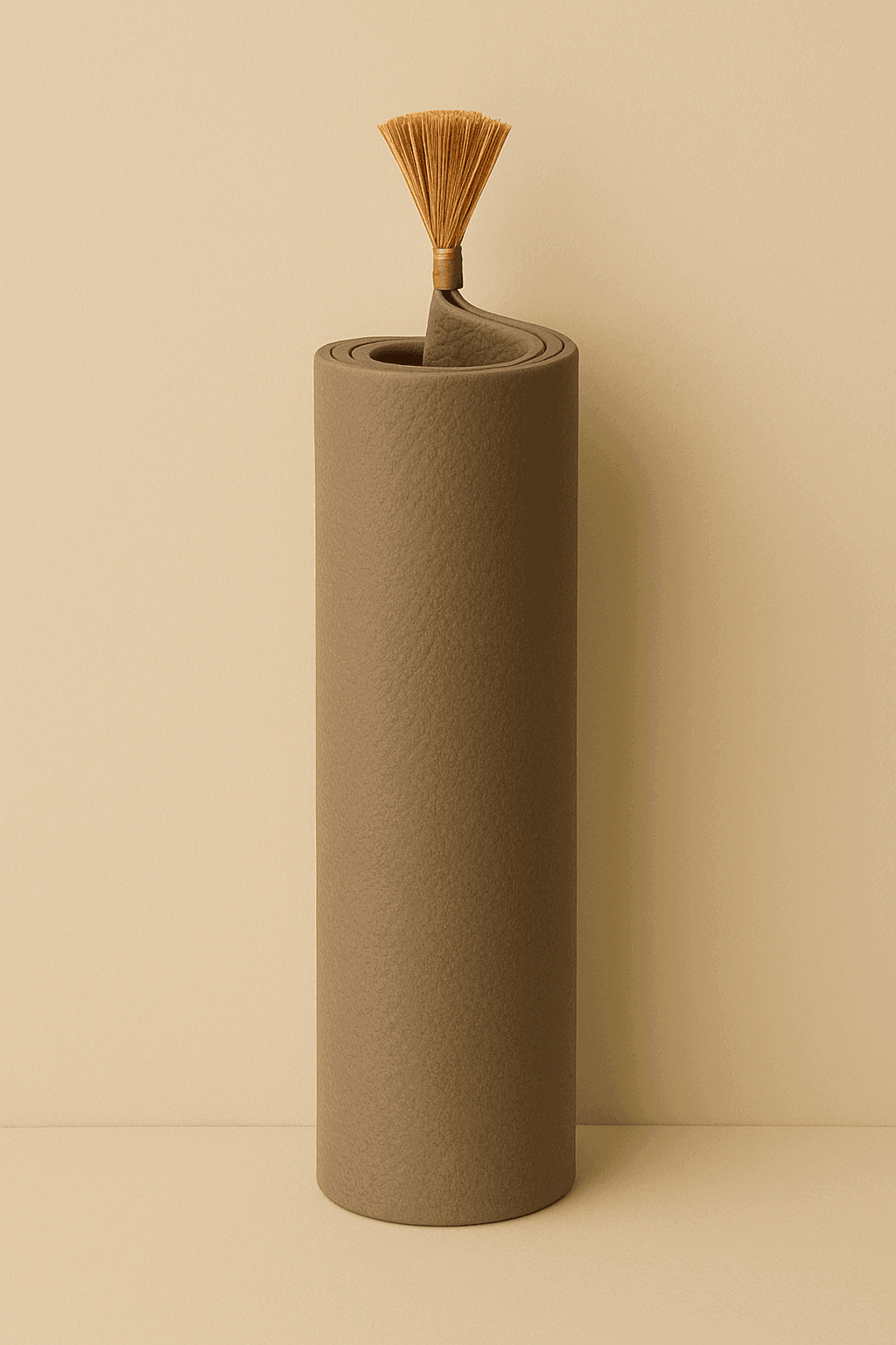 Kabe İşlemeli Deri Vizon Seccade Seti - Çantalı Hediyelik 70x120cm | Lüks Tasarım - Carpetella